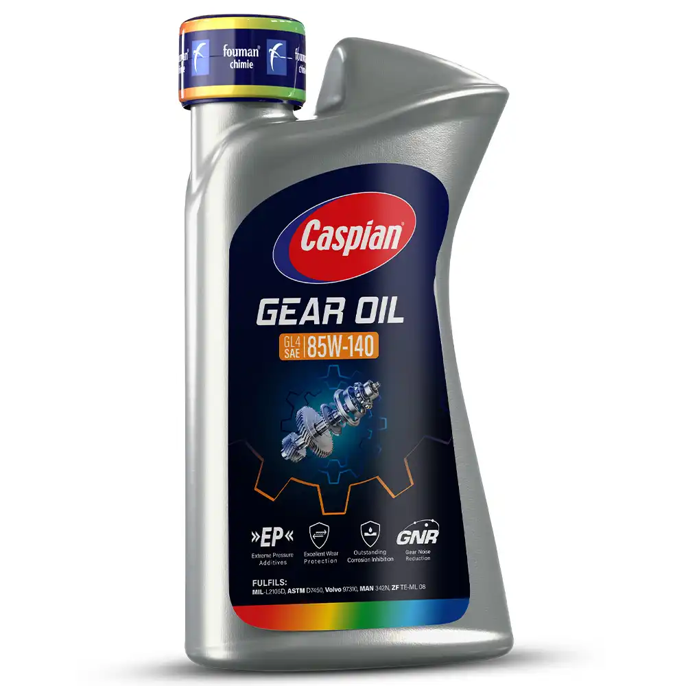 روغن گیربکس دستی کاسپین GL-4 85W-140 حجم 1 لیتر