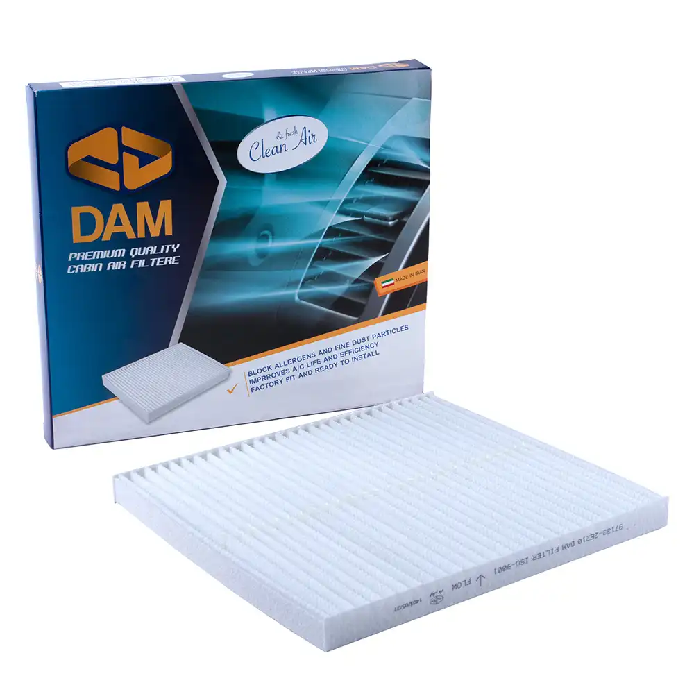 فیلتر کابین دم 971332E210 الیاف ساده