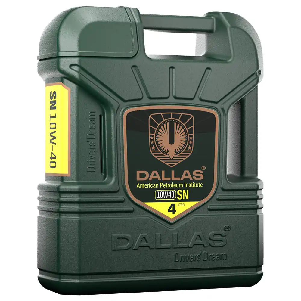 روغن موتور API SN 10W40 دالاس حجم 4 لیتر