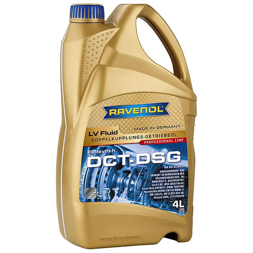 روغن گیربکس اتوماتیک راونول DCT-DSG LV Fluid حجم 4 لیتر