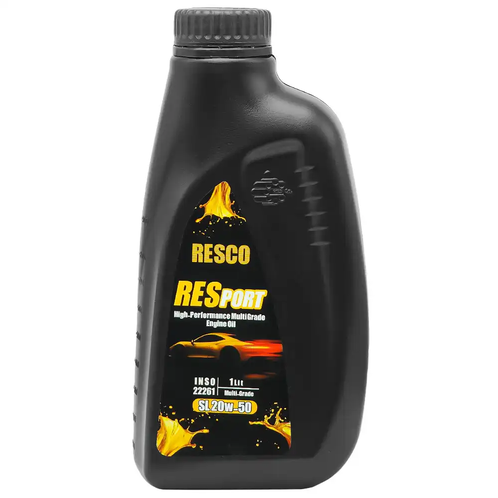 روغن موتور رسکو RES PORT 20W50 SL حجم 1 لیتر